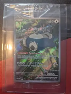 SEALED POKEMON CENTER SNORLAX SVP051 BLACK STAR PROMO NM POKEMON - Image 1