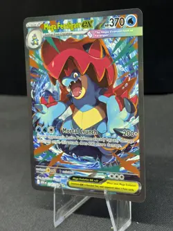 Pokemon TCG Ascended Heroes Mega Feraligatr EX 274/217 SIR - Image 3