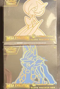 Pokemon TCG Mega Evolution Pokemon Center Elite Trainer Box ETB Set Of 2 Sealed - Image 2