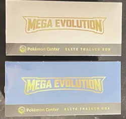 Pokemon TCG Mega Evolution Pokemon Center Elite Trainer Box ETB Set Of 2 Sealed - Image 4