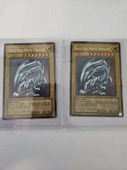 *** BLUE EYES WHITE DRAGON *** ULTRA RARE SDK-001 ORIGINAL (MP) YUGIOH! - Image 2