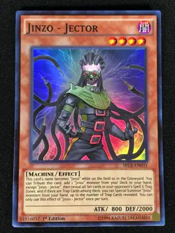 Yugioh Jinzo Jector SECE-EN031 1st Super (NM) - Image 1