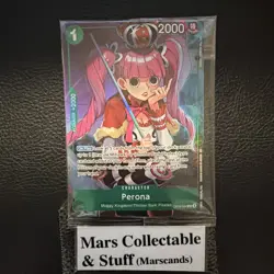 One Piece TCG Perona OP09-034 Illustration Box Vol. 4 Promo Sealed - Image 1