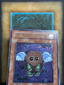 Yugioh Winged Kuriboh TLM-EN005 Ultimate Rare 1st Edition EURO PRINT NM - Image 2
