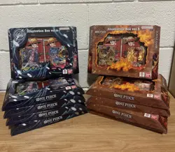 X 12 One Piece Card Game Illustration Box Bundle Vol 5. X6 & Vol 6. X6 - Image 1