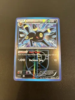 Pokemon TCG Umbreon Team Plasma 64/116 Plasma Freeze Reverse Holo Rare 2013 - Image 1