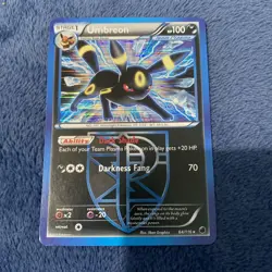 Umbreon 64/116 HOLO Rare Plasma Freeze (Team Plasma) Pokemon TCG - Image 2