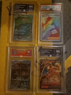 graded pokemon card joblot bundle collection PSA PG charizard - 151 - Ivysaur - Image 1