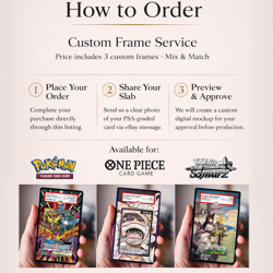 [Bundle of 3] Pokemon Mega Charizard EX PSA Custom Frame - Image 3