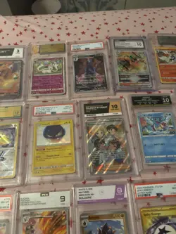 28 x Slabs Ace PSA Mix Pokemon Lot TCG bundle. Charizard Eevee English Japanese - Image 3