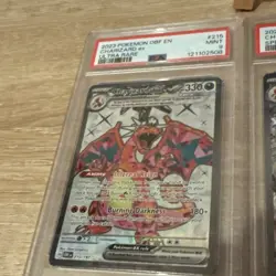 Pokemon TCG Charizard bundle PSA graded 6 slabs see notes - Image 3