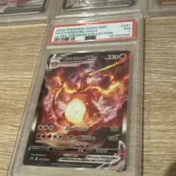 Pokemon TCG Charizard bundle PSA graded 6 slabs see notes - Image 5