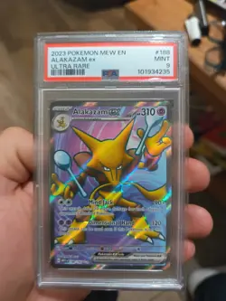 Psa Graded 9 10 Pokemon Cards Bundle Pikachu Lapras Charizard Alakazam - Image 3