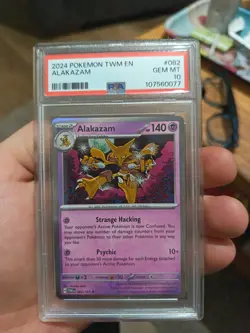 Psa Graded 9 10 Pokemon Cards Bundle Pikachu Lapras Charizard Alakazam - Image 4