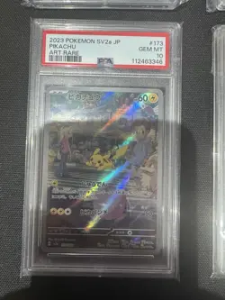 Pokemon TCG Graded Bundle. All PSA 10. Includes Charizard 201/165. JP 151 Hits. - Image 5