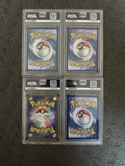 Pokemon PSA Slab Bundle PSA 8 PSA 10 Pikachu Charizard Lycanroc Machamp - Image 2