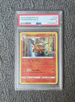 Pokemon PSA Slab Bundle PSA 8 PSA 10 Pikachu Charizard Lycanroc Machamp - Image 4