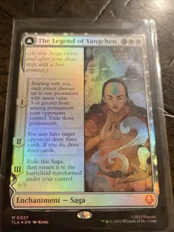 The Legend of Yangchen (Borderless) Avatar: The Last Airbender Foil - Image 1