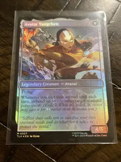 The Legend of Yangchen (Borderless) Avatar: The Last Airbender Foil - Image 2