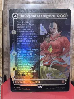 The Legend of Yangchen (Borderless) Avatar: The Last Airbender Foil - Image 1