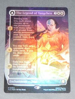 The Legend of Yangchen Avatar Yangchen FOIL Borderless Avatar The Last Airbender - Image 1