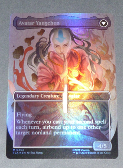 The Legend of Yangchen Avatar Yangchen FOIL Borderless Avatar The Last Airbender - Image 2