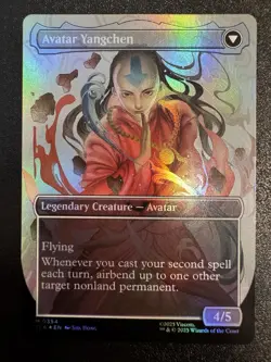 The Legend of Yangchen Borderless FOIL Avatar The Last Airbender MTG NM - Image 3