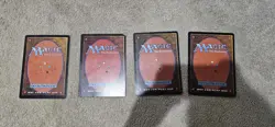 2x Black Lotus, Juzam Djinn, Shivan Dragon 6x9 Cards Oversized Magic T Gathering - Image 2
