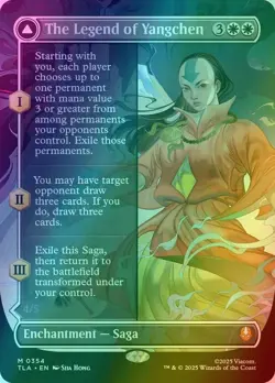 The Legend of Yangchen - Borderless Foil - Avatar: The Last Airbender - TLA M - Image 1