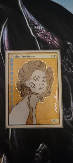 MTG ALTER: Tireless Provisioner, by Mr Forest. Full art alter - Image 1