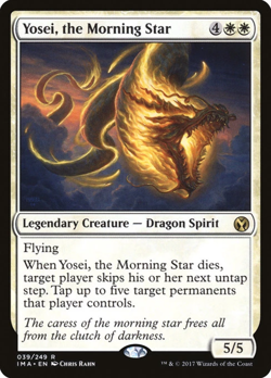 1x YOSEI, THE MORNING STAR - Dragon - Iconic/Kamigawa MTG - Magic the Gathering - Image 1