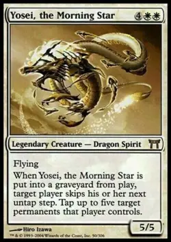 1x YOSEI, THE MORNING STAR - Dragon - Iconic/Kamigawa MTG - Magic the Gathering - Image 2