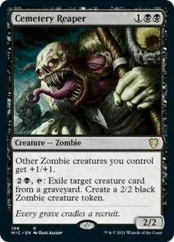 1x CEMETERY REAPER - Zombie - Commander - MTG - Magic the Gathering - Image 1