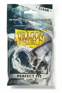 Perfect Fit Sleeves Dragon Shield Kartenhullen Clear Durchsichtig 100 Hullen MTG 5706569130015 - Image 1