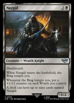 MTG NAZGUL 333 EXC - NAZGUL - LTR X EN - MAGIC - Image 1