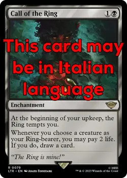 MTG CALL OF THE RING EXC - RICHIAMO DELL'ANELLO 79 - LTR - MAGIC - Image 1