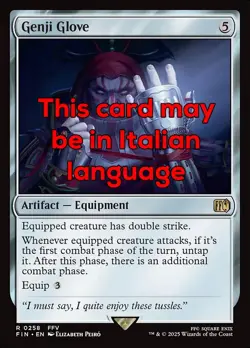 MTG GENJI GLOVE EXC - GUANTI DI GENJI 258 - FIN - MAGIC - Image 1