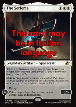 MTG THE SERIEMA EXC - IL SERIEMA 35 - EOE - MAGIC - Image 1