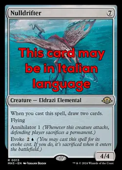 MTG NULLDRIFTER EXC - VAGABONDO DEL NULLA 13 - MH3 - MAGIC - Image 1