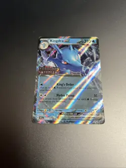 Kingdra ex 012/064 Pokemon Shrouded Fable Stamped Promo NM+ - Image 2