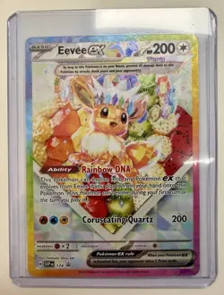 Eevee EX 174 Black Star Promo Prismatic Evolutions SPC Pokemon TCG NM - Image 1