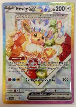 Eevee EX 174 Black Star Promo Prismatic Evolutions SPC Pokemon TCG NM - Image 2