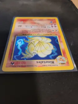 Pokemon TCG Base Set Ninetales Holo 12/102 Wizards of the Coast English - Image 4