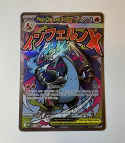 Mega Charizard X ex 023 MEP Black Star Promo Pokemon Phantasmal Flames UPC - Image 1