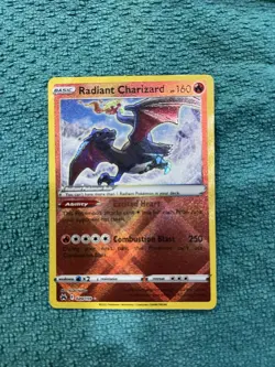 Pokemon TCG Radiant Charizard Crown Zenith 020/159 - Image 1