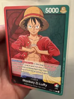 One Piece CCG Monkey.D.Luffy OP01-003 Demo Leader - Image 3