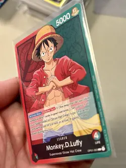 One Piece CCG Monkey.D.Luffy OP01-003 Demo Leader - Image 4