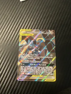 Pokemon TCG Lucario & Melmetal GX 203/214 SM Unbroken Bonds Full Art Holo NM - Image 1