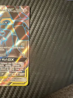 Pokemon TCG Lucario & Melmetal GX 203/214 SM Unbroken Bonds Full Art Holo NM - Image 3