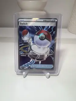 Switch 123/094 Trainer Card Full Art Phantasmal Flames - Pokemon TCG NM/M - Image 1